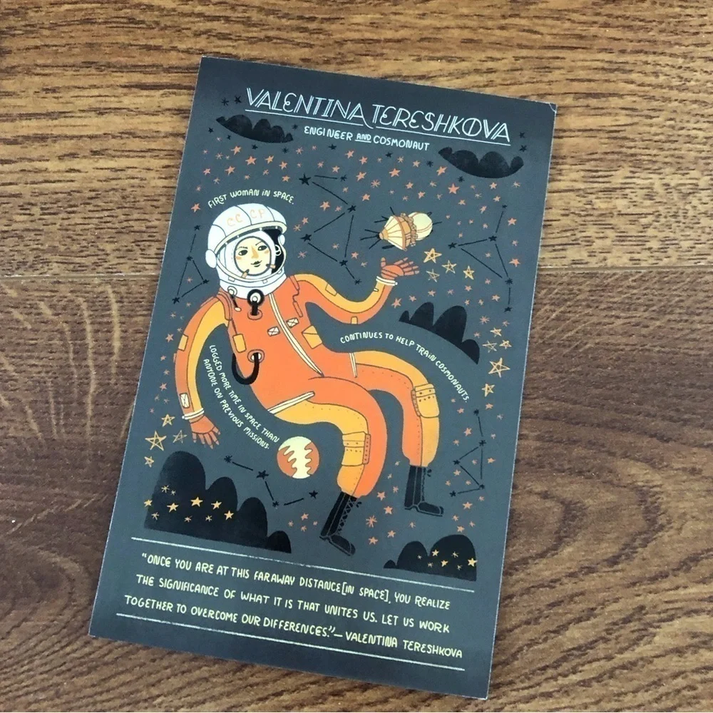 Women in Science by: Rachel Ignotofsky postcard set #9